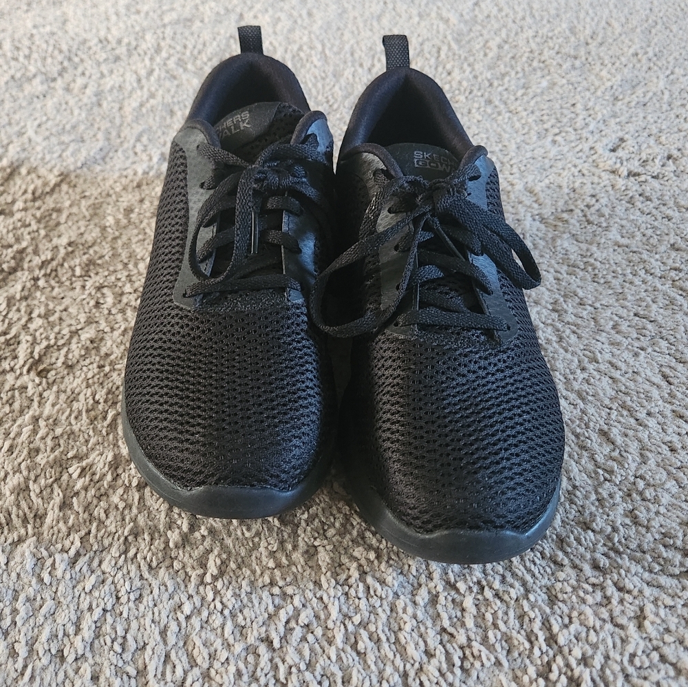 Black sneakers